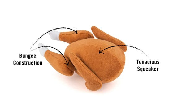 Pet Play Holiday Dog Toy Collection Turkey