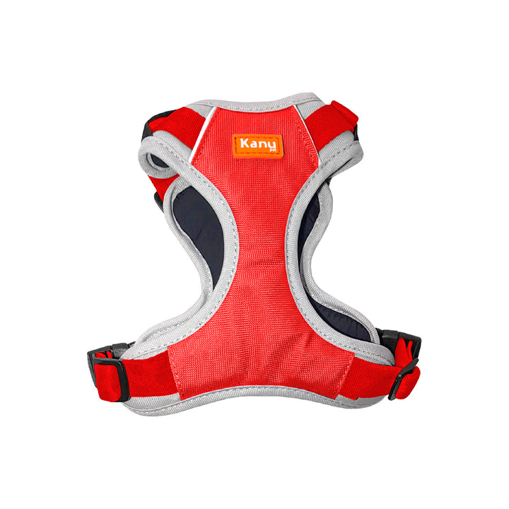 Kanu Mini Walker Gray/Red Dog Harness | Kanu Pet