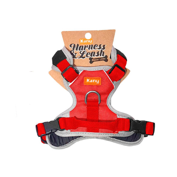 Kanu Walker Gray/Red Dog Harness | Kanu Pet