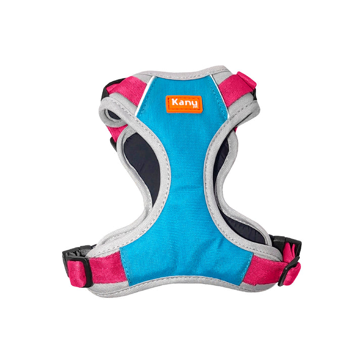 Kanu Mini Walker Fuchsia/Blue Dog Harness | Kanu Pet
