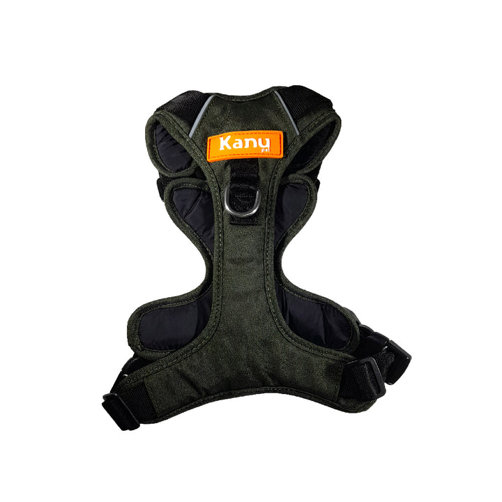 Kanu Mini Walker Black/Green Dog Harness | Kanu Pet