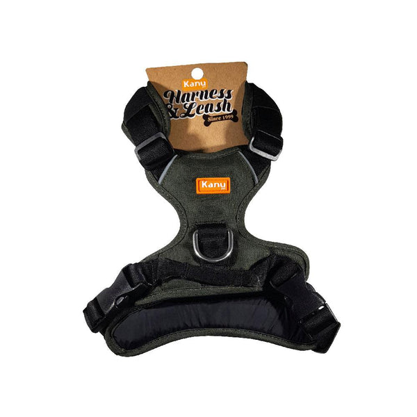 Kanu Mini Walker Black/Green Dog Harness | Kanu Pet