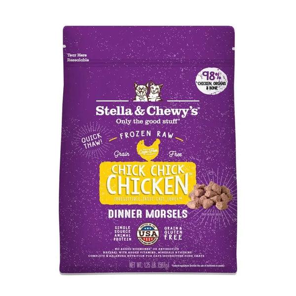 Stella & Chewy's Frozen Chicken Dinner Morsels Cat Food