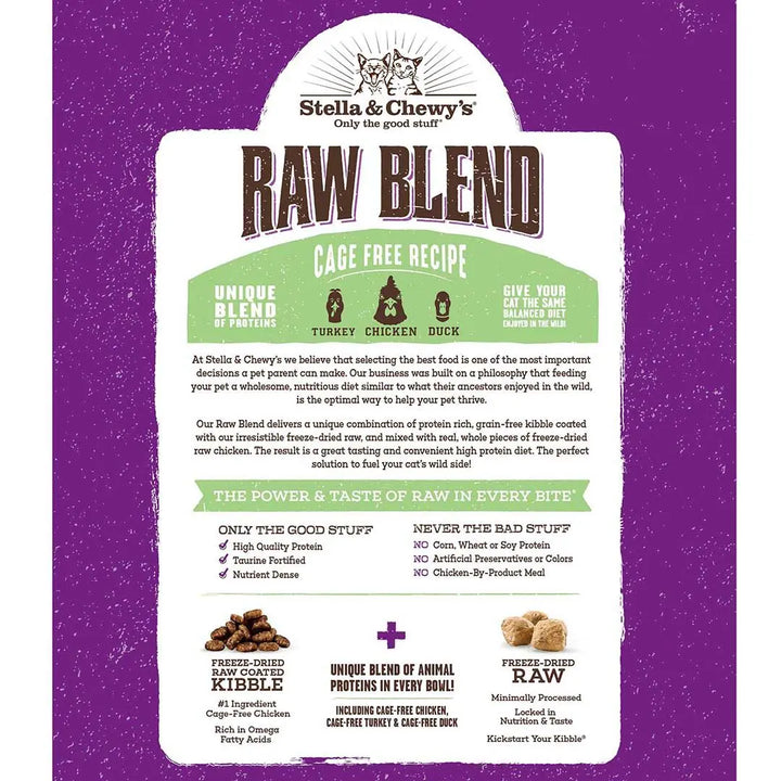 Stella & Chewy's Raw Blend Cage Free Recipe Cat Food | Kanu Pet