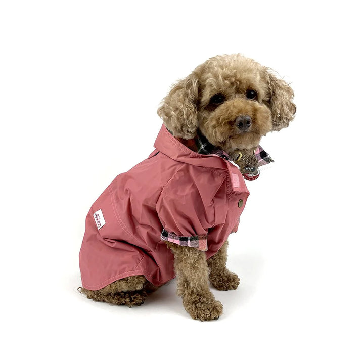 Milltown Dusty Rose Dog Rain Jacket | Kanu Pet