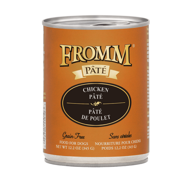 Fromm Dog Can GF Pate' Chicken 12.2 oz | Kanu Pet
