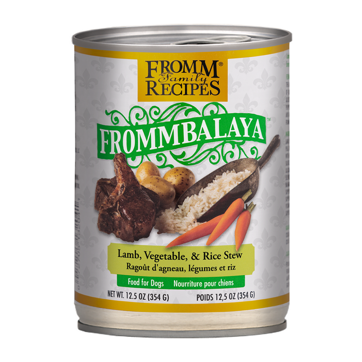 Fromm Dog Can Frommbalaya Lamb, Veg & Rice Rice Stew 12.5 oz| Kanu Pet