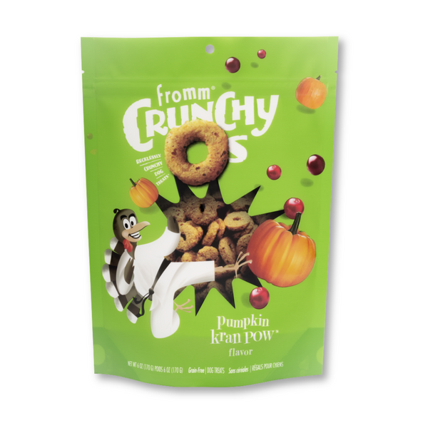 Fromm Treats Dog Crunchy o's Pumpinkin Kran Pow 6 oz | Kanu Pet