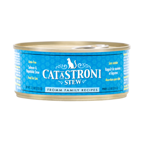 Fromm Cat-A-Stroni Can GF Salmon & Veg Stew 5.5 oz | Kanu Pet