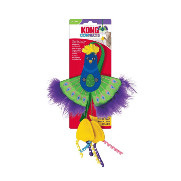 Kong Connects Peacock Cat Toy | Kanu Pet