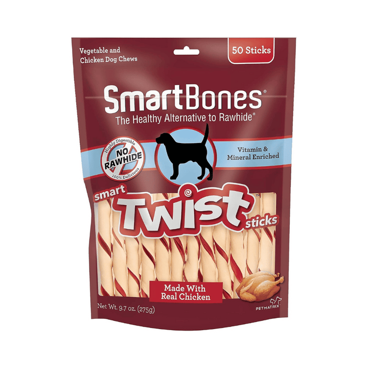SmartBones Chicken Smart Twist Sticks Dog Treats | Kanu Pet