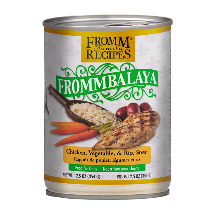 Fromm Dog Can Frommbalaya Chicken,Veg & Rice Rice Stew 12.5oz| Kanu Pet