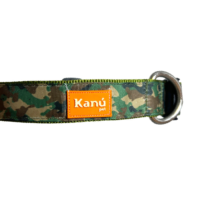 Kanu Pet Olive Green Camo Dog Collar | Kanu Pet