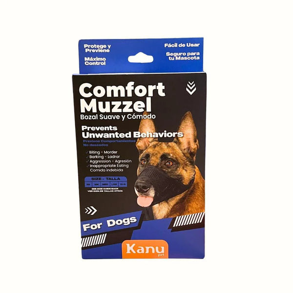 Kanu Pet Comfort Muzzle for Dogs Safe and Comfortable