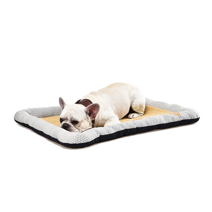 Kanu Pet Rectangular Brown Dog & Cat Bed | Kanu Pet