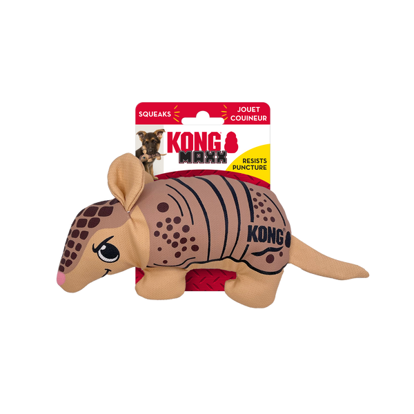 Kong Maxx Armadillo Plush Dog Toy
