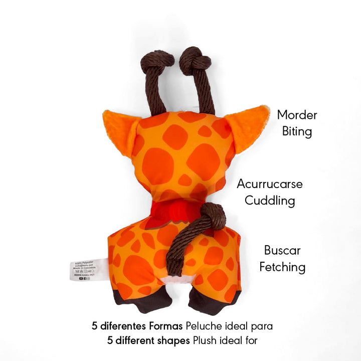 Kanu Plush Giraffe Dog Toy | Kanu Pet