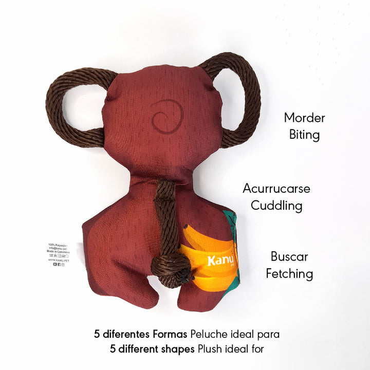 Kanu Plush Monkey Dog Toy | Kanu Pet