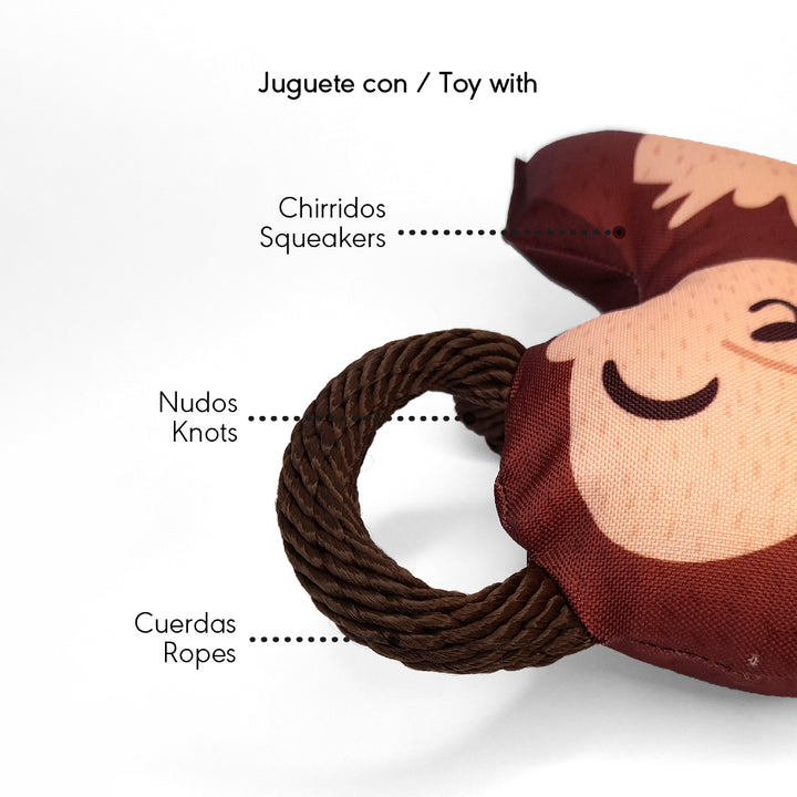 Kanu Plush Monkey Dog Toy | Kanu Pet
