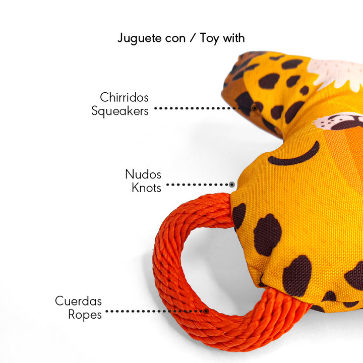 Kanu Plush Tiger Dog Toy | Kanu Pet
