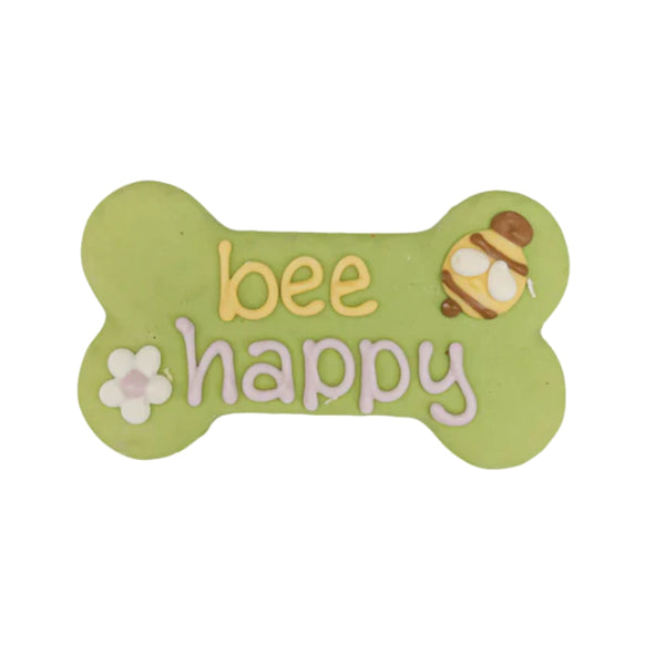 Kanu Pet Bee Happy Bone 6" Dog Cookie