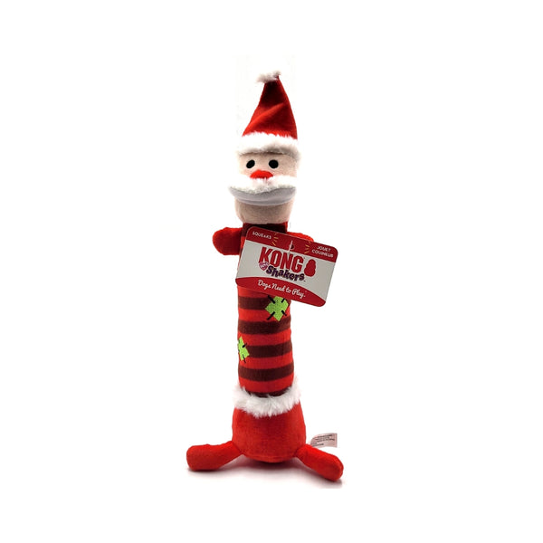 Kong Holiday Shakers Luvs Santa Dog Toy