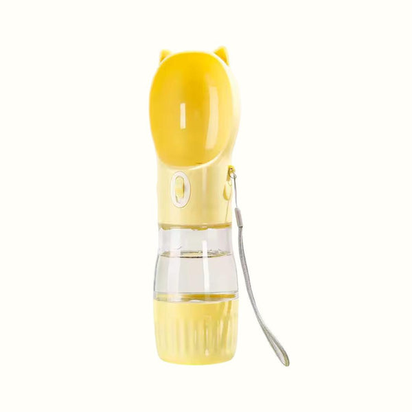 Kanu Pet 2 in 1 Travel Water Bottle for Dogs and Cats