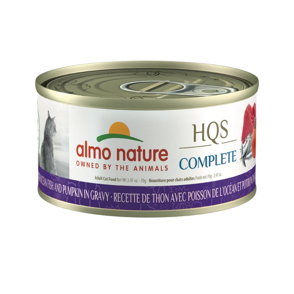 Almo Nature Tuna Recipe with Ocean Fish and Pumpkin in gravy Cat Wet Food