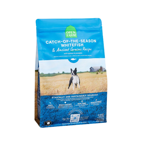 Open Farm Catch of the Season Whitefish Grain Free Kibble Dog Food