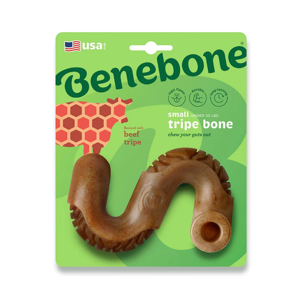 Benebone Beef Tripe Bone Dog Chew Toy