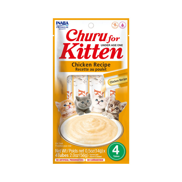 Inaba Churu Churu Purees Kitten Cat Treat