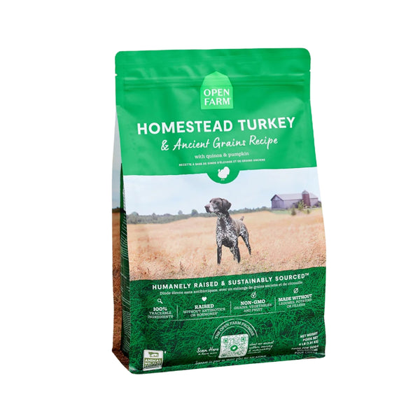 Open Farm Homestead Turkey & Ancient Grains Dog Kibble Dog Food