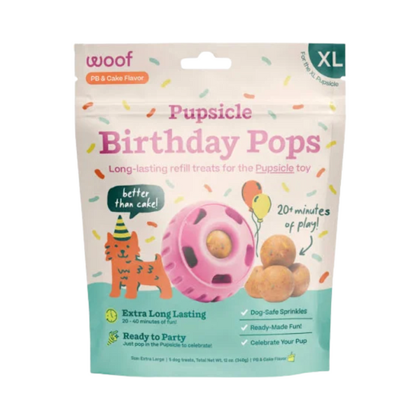Woof Birthday Pops Dog Treat