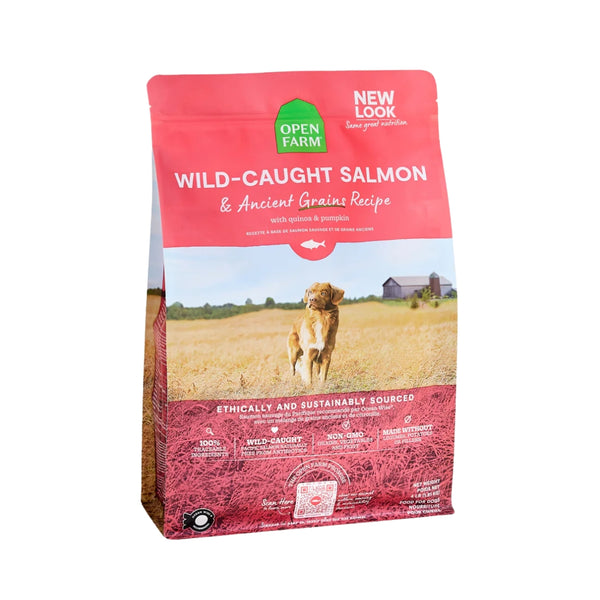Open Farm Wild-Caught Salmon & Ancient Grains Dog Kibble Dog Food