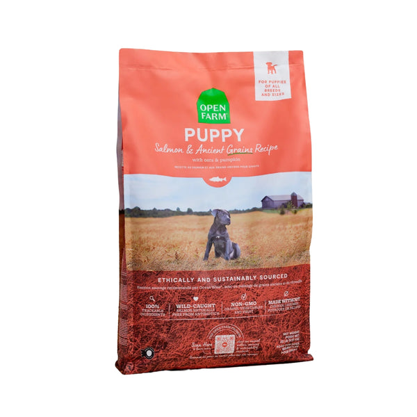 Open Farm Salmon & Ancient Grains Puppy Kibble Dog Food