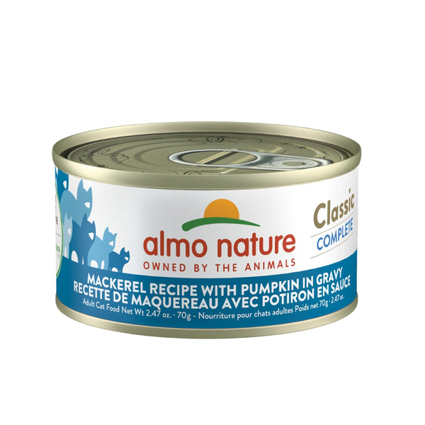 Almo Nature Mackerel Recipe with Pumpkin in gravy Cat Wet Food