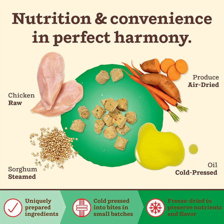Primal Kibble in the Raw SB Chicken Freeze-Dried Dog Food | Kanu Pet