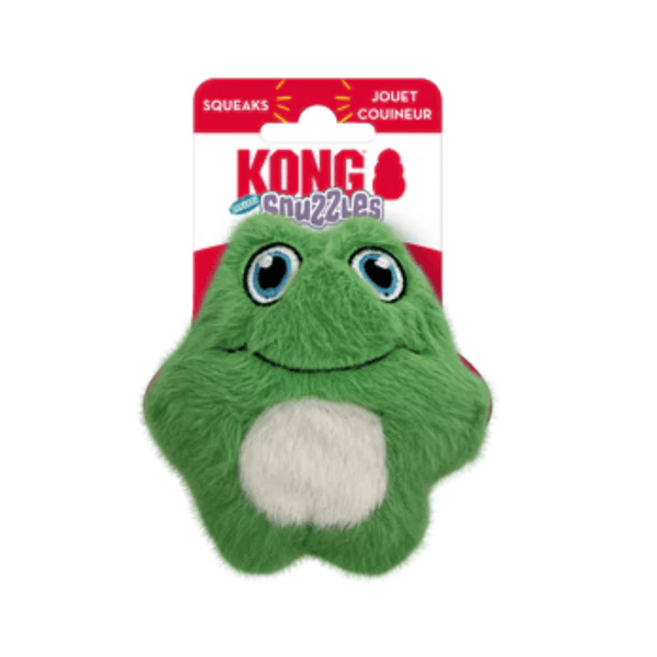 Kong Snuzzles Frog Dog Toy | Kanu Pet