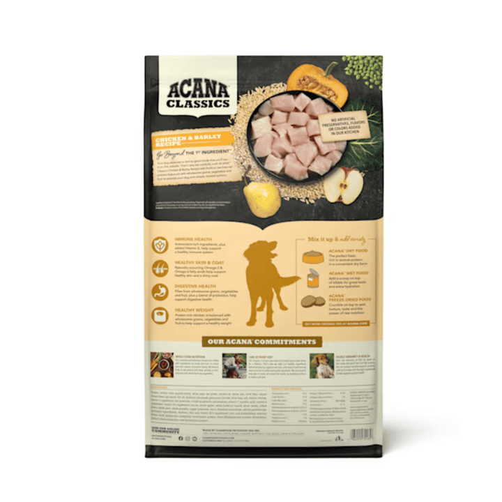Acana Class Chicken Barl Dry Dog Food | Kanu Pet
