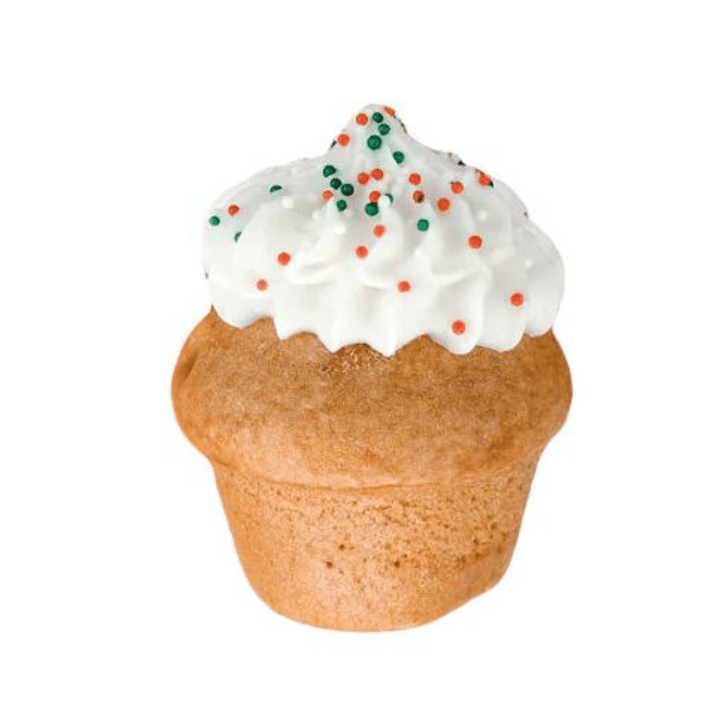 Kanu Pet Sprinkled 3D Vanilla Medium Cupcake Dog Cookie