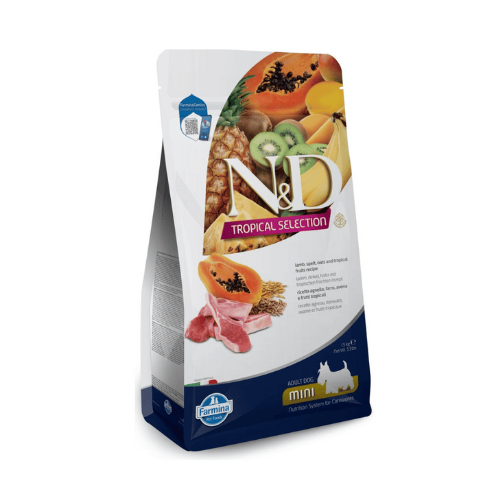 Farmina N&D Tropical Selection Lamb Adult Mini Dry Dog Food | Kanu Pet