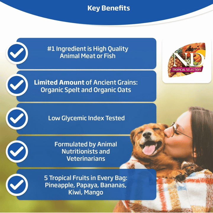 Farmina N&D Tropical Selection Pork Adult Med/Max Dry Dog Food | Kanu Pet