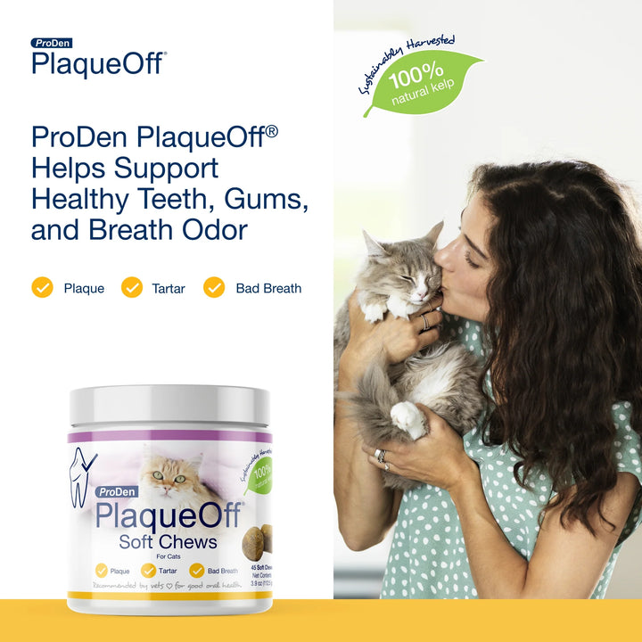 NaturVet ProDen PlaqueOff Cats Soft Chews | Kanu Pet