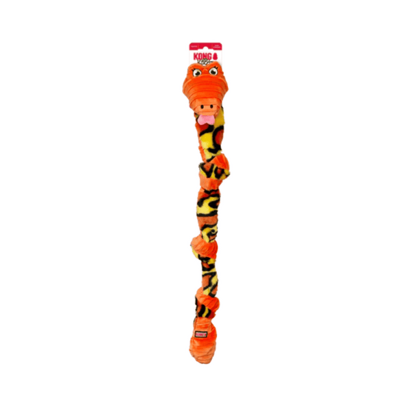 Kong Knots Snake Orange Tug & Shake Dog Toy | Kanu Pet