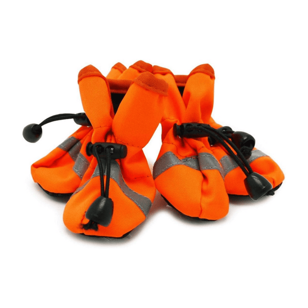 Dogo Pet Slip-ON Paws Orange Dog Shoes | Kanu Pet