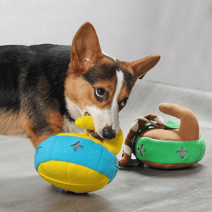 Cheerhunting Petkin Hockey Shape Dog Treat Dispenser Toy | Kanu Pet