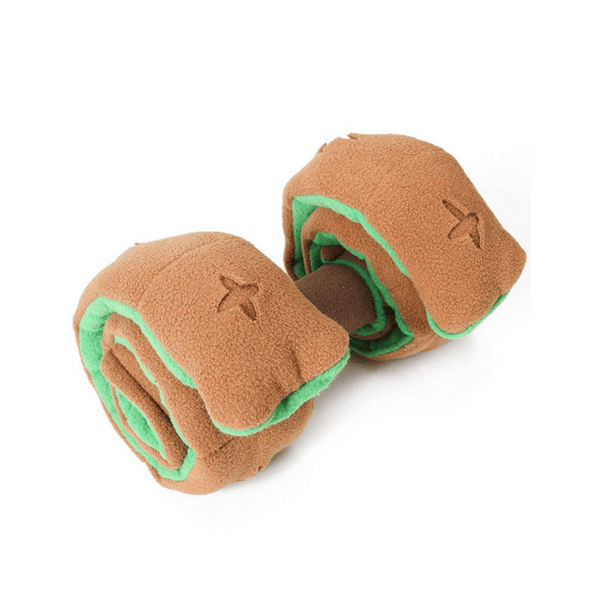 Cheerhunting Petkin Dumbbell Shape Dog Treat Dispenser Toy | Kanu Pet