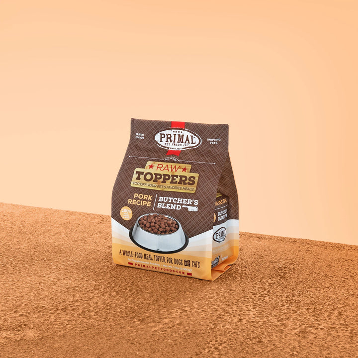 Primal Butcher Blend Topper Pork For Dog & Cat 2 Lbs |Kanu Pet