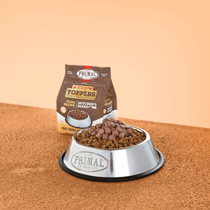 Primal Butcher Blend Topper Pork For Dog & Cat 2 Lbs |Kanu Pet