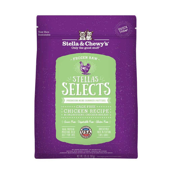 Stella & Chewy's Stella's Selects Chicken Frozen Cat Food| Kanu Pet